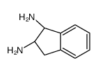 1H-Indene-1,2-diamine,2,3-dihydro-,(1R,2S)-(9CI) Structure