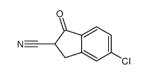 5-CHLORO-2,3-DIHYDRO-1-OXO-1H-INDENE-2-CARBONITRILE picture