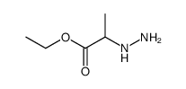 Propanoic acid, 2-hydrazino-, ethyl ester (9CI) Structure