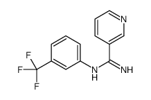 N'-[3-(Trifluoromethyl)phenyl]-3-pyridinecarboximidamide Structure