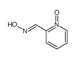 (E)-2-pyridinecarbaldehyde 1-oxide oxime结构式