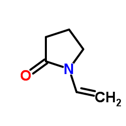 Polyvinylpyrrolidone cross-linked structure
