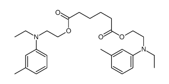 bis[2-[ethyl(3-methylphenyl)amino]ethyl] adipate picture