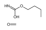 butyl carbamate,formaldehyde Structure