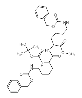 L-Lysine,N2-[(1,1-dimethylethoxy)carbonyl]-N6-[(phenylmethoxy)carbonyl]-L-lysyl-N6-[(phenylmethoxy)carbonyl]-,methyl ester picture