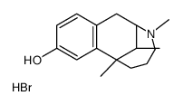 3,7,12-trimethyl-2,3,4,5,6,7-hexahydro-1H-2,7-methanobenzo[d]azonin-9-ol hydrobromide Structure