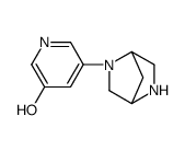 3-Pyridinol,5-(1R,4R)-2,5-diazabicyclo[2.2.1]hept-2-yl-(9CI)结构式