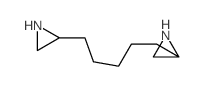 Aziridine,2,2'-pentamethylenebis- (8CI) Structure