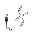 1-ethenylsulfonylethene,prop-2-enenitrile结构式