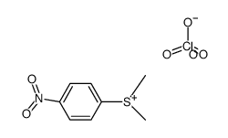 dimethyl(p-nitrophenyl)sulfonium perchlorate结构式