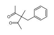 3-benzyl-3-methylpentane-2,4-dione结构式