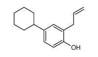 2-allyl-4-cyclohexylphenol结构式