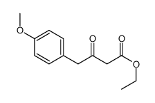 Ethyl 4-(4-methoxyphenyl)-3-oxobutanoate structure