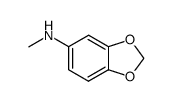 1,3-Benzodioxol-5-amine,N-methyl-结构式