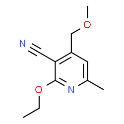 3-Pyridinecarbonitrile,2-ethoxy-4-(methoxymethyl)-6-methyl-(9CI) picture