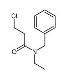 N-Benzyl-3-chloro-N-ethylpropanamide Structure