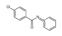 (1Z)-4-chloro-N-pyridin-1-ium-1-ylbenzenecarboximidate结构式