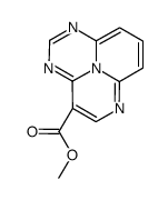 1,3,6,9b-Tetraazaphenalene-4-carboxylic acid methyl ester结构式