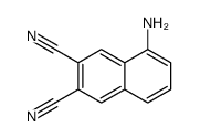 5-aminonaphthalene-2,3-dicarbonitrile Structure
