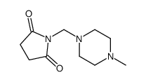 Succinimide, N-(4-methyl-1-piperazinylmethyl)- picture