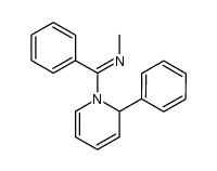 N-(phenyl(2-phenylpyridin-1(2H)-yl)methylene)methanamine结构式