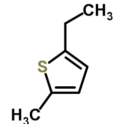 2-乙基-5-甲基噻吩结构式