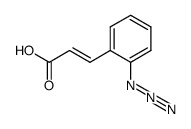 (E)-3-(2-azidophenyl)acrylic acid结构式