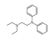 N,N-diethyl-N',N'-diphenyl-ethylenediamine结构式