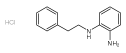 2-N-(2-phenylethyl)benzene-1,2-diamine,hydrochloride Structure