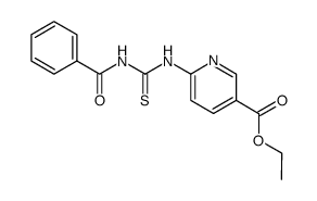 ethyl 6-(3-benzoylthioureido)nicotinate结构式