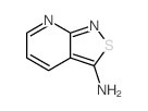 3-氨基异噻唑并[3,4-b]吡啶结构式