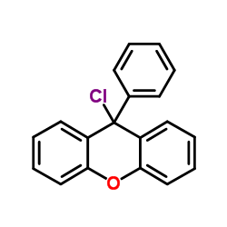 9-Chloro-9-phenyl-9H-xanthene structure