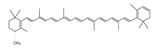 3',4'-didehydro-β,β-caroten-4-ol Structure