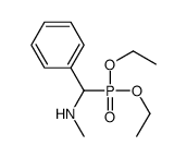 1-diethoxyphosphoryl-N-methyl-1-phenylmethanamine Structure