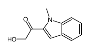 2-hydroxy-1-(1-methylindol-2-yl)ethanone结构式