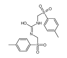1,3-bis[(4-methylphenyl)sulfonylmethyl]urea Structure