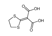1,3-dithiolan-2-ylidenemalonic acid Structure