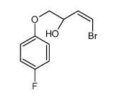 (2S,3E)-4-Bromo-1-(4-fluorophenoxy)-3-buten-2-ol Structure