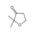 2,2-dimethyloxolan-3-one Structure