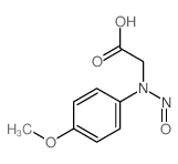 (1-(4-methoxyphenyl)-2-oxohydrazino)acetic acid Structure