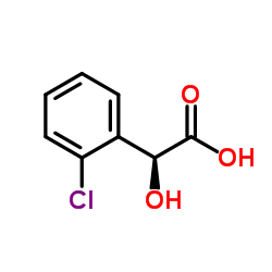 S-(+)-邻氯扁桃酸结构式
