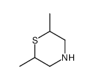 2,6-dimethylthiomorpholine Structure