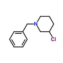 1-Benzyl-3-chloropiperidine Structure