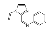 3-Pyridinamine,N-[(1-ethenyl-1H-imidazol-2-yl)methylene]-(9CI)结构式