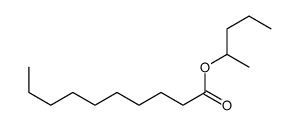 pentan-2-yl decanoate Structure