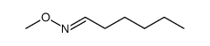 Hexanal O-methyl oxime structure