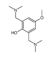 2,6-bis[(dimethylamino)methyl]-4-methoxyphenol结构式