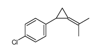 1-chloro-4-(2-propan-2-ylidenecyclopropyl)benzene结构式