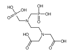 2-[2-[bis(phosphonomethyl)amino]ethyl-(carboxymethyl)amino]acetic acid结构式