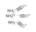 三羰基三氨合钨(IV)结构式